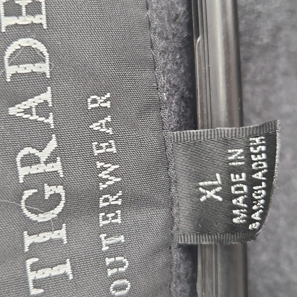 Centigrade Outerwear XL Gray Black big button up pea coat winter jacket warm - Picture 3 of 4